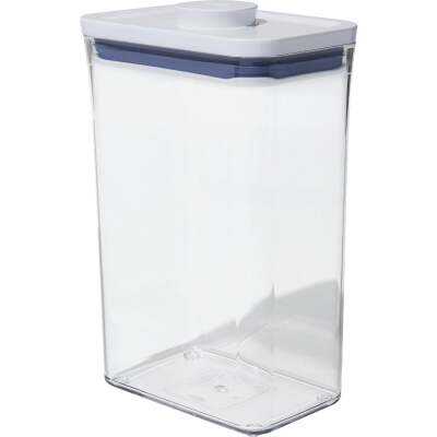 OXO Good Grips POP Square Storage Container, Rectangle Lid, Medium - 2.5 Qt