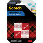 Scotch 1 In. x 1 In. 1 Lb. Capacity Removable Mounting Squares (16-Pack) Image 1